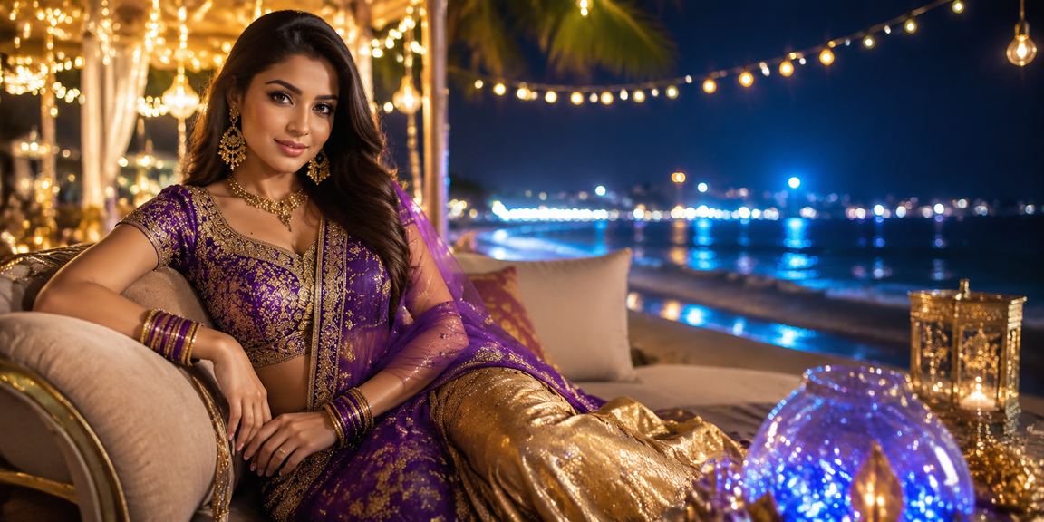 সেন্ট মার্টিনের লটারি সমুদ্র সৈকতের দৃশ্য